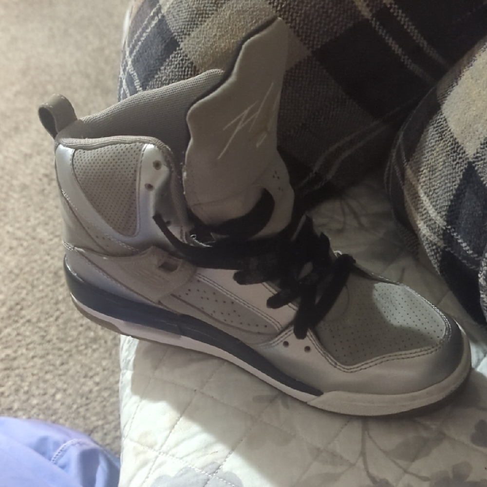 Nike Gray High-Top Sneakers
